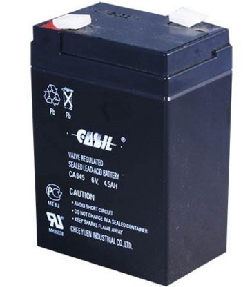 Аккумулятор Свинцово-кислотный Батарея CASIL CA645 4.5Ah, 6VНет в наличии