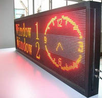 Вывеска,табло LED "бегущая строка" BX-5U красный цвет, длина 1,0 м., фото 1
