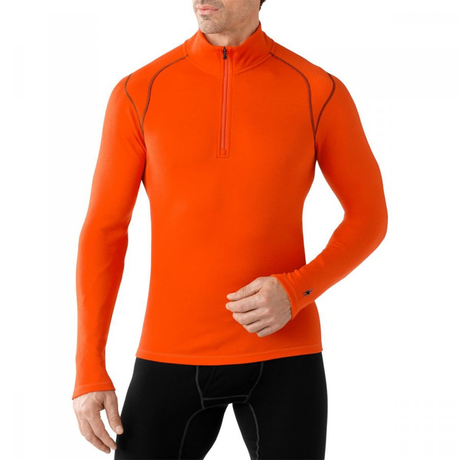 

Термофутболка Smartwool Men's NTS Mid 250 Zip T, Оранжевый