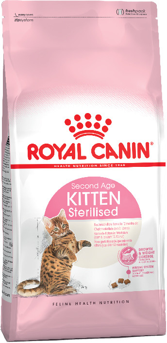 Корм для стерилизованных котят Royal Canin Kitten Sterilised