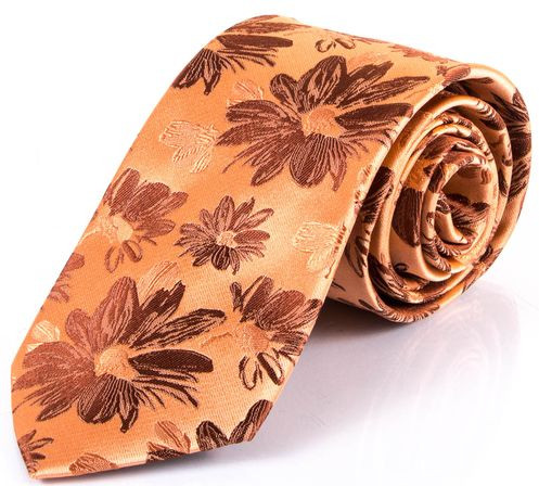 

Мужской шелковый галстук SCHONAU & HOUCKEN FARESHS-14 оранжевый