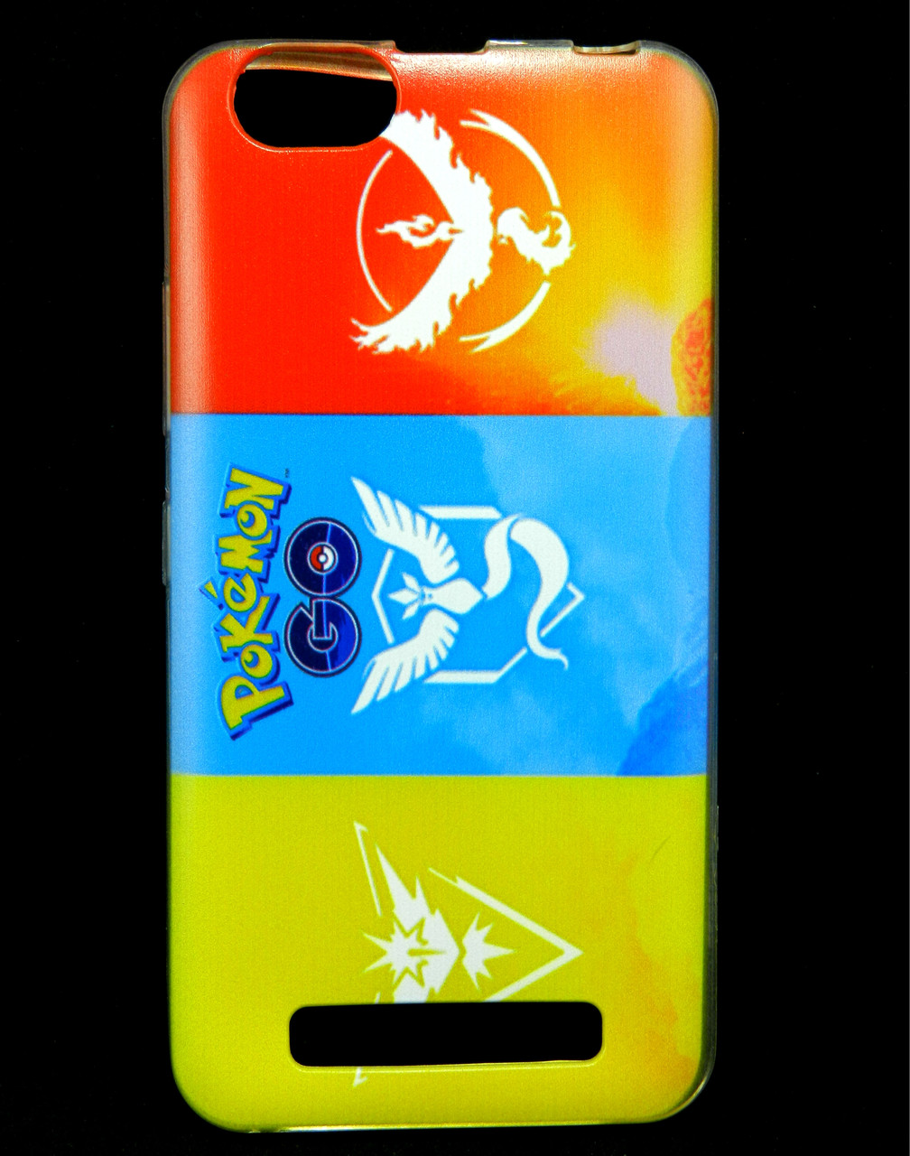 

Чехол накладка для Lenovo A2020 Vibe C силиконовый с рисунком, Pokémon GO