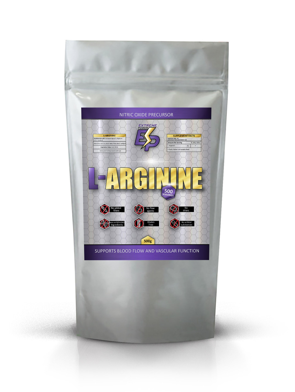 

Купить аргинин (L-Arginine) 500гр