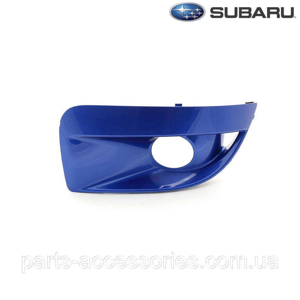 

Левая решетка в передний бампер Subaru Impreza и Impreza WRX 2004-05 цвет Blue Pearl новая оригинал