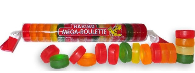 Желейные конфеты Haribo Mega-Roulette, 45 грНет в наличии