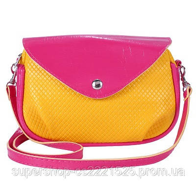 

Модельная сумочка Salina Yellow&Pink, Розовый