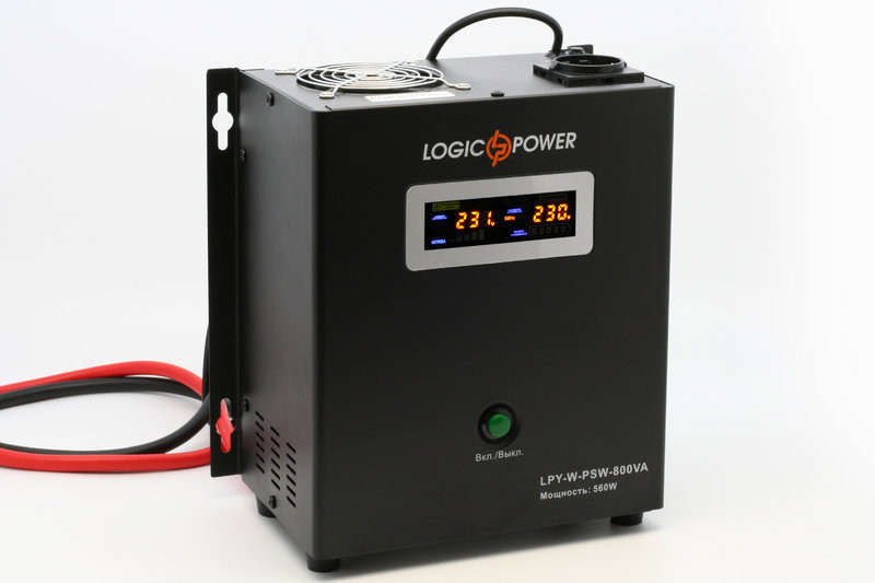 Джерело безперебійного живлення LogicPower LPY-W-PSW-800VA+ 12В, 570Вт