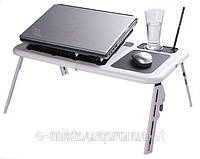 Столик для ноутбука E-Table, подставка столик для ноутбука, складаний столик для ноутбука, фото 1