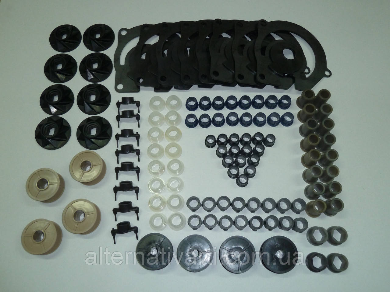 

Набор пластмассовых изделий сеялки СУПН-8 (полный)