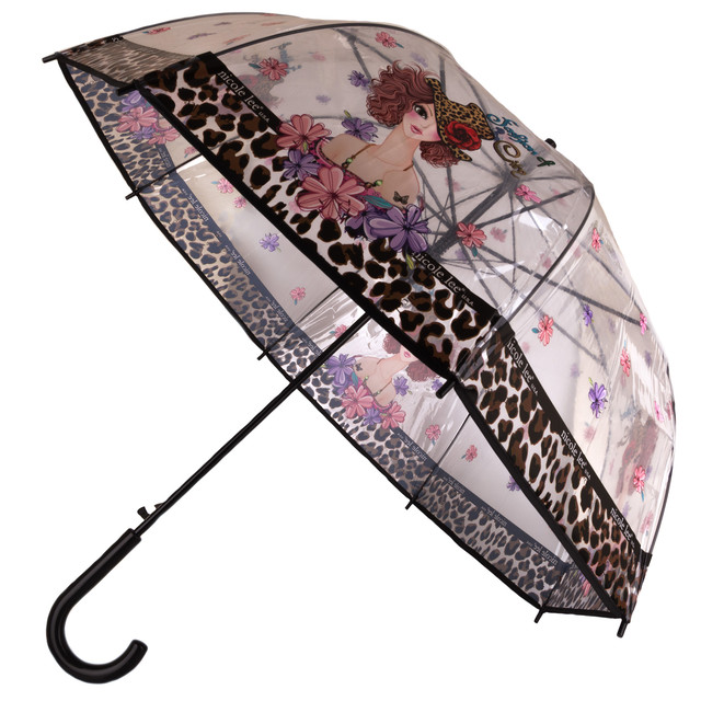 Красивый женский зонт-трость