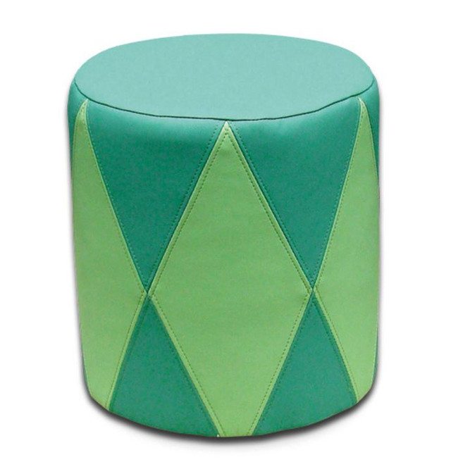 Пуф мебельный Арлекино (зеленый)