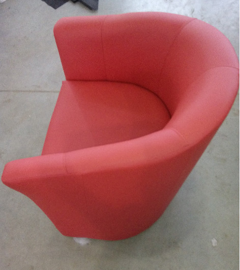 Кресло Фортель, ткань Бостон 06 красный (фото 2)