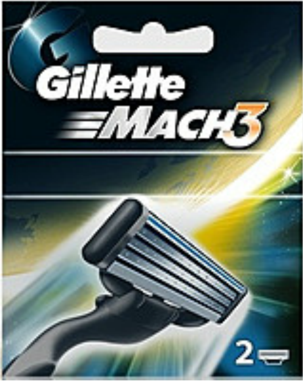 Картриджи Gillette Mach3 сменные картриджи (два штуки в упаковке)
