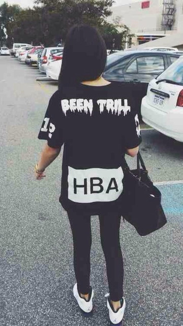 

Футболка женская с принтом "Кени вест" HBA Been Trill Kanye West, Разные цвета