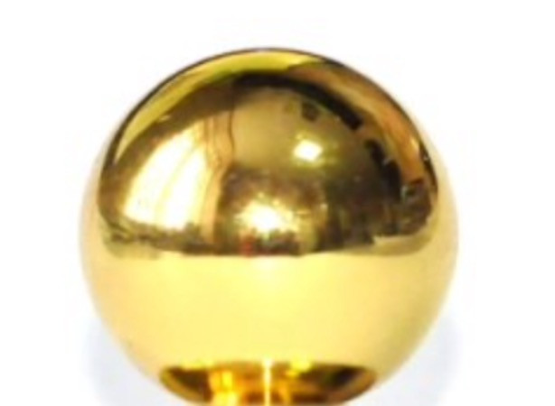 Шар Болонь д.16мм золото