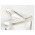 IKEA 365+ Контейнер для сухой продовольственной/белый, прозрачный, белый 800.667.23, фото 5
