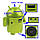 Портативная MP3 колонка Android Robot USB андроид, фото 5