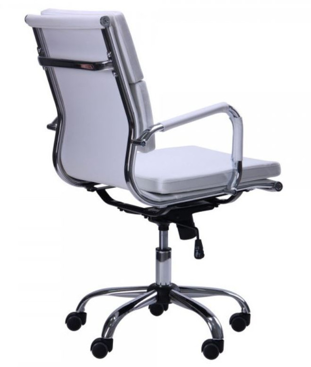 Кресло Slim FX LB (XH-630B White) вид спинка