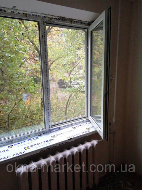 Недорогие окна open teck в Киеве, оконная фирма "Окна Маркет"