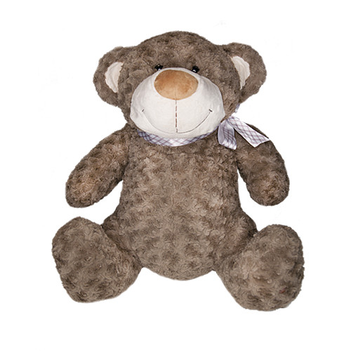 Мягкая игрушка «Grand» (3302GMG) медведь коричневый с бантом, 33 см