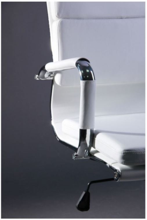 Кресло Slim FX HB (XH-630A) белый (подлокотник)