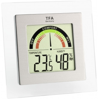 

Термогигрометр цифровой TFA 305023 87х88х18 мм