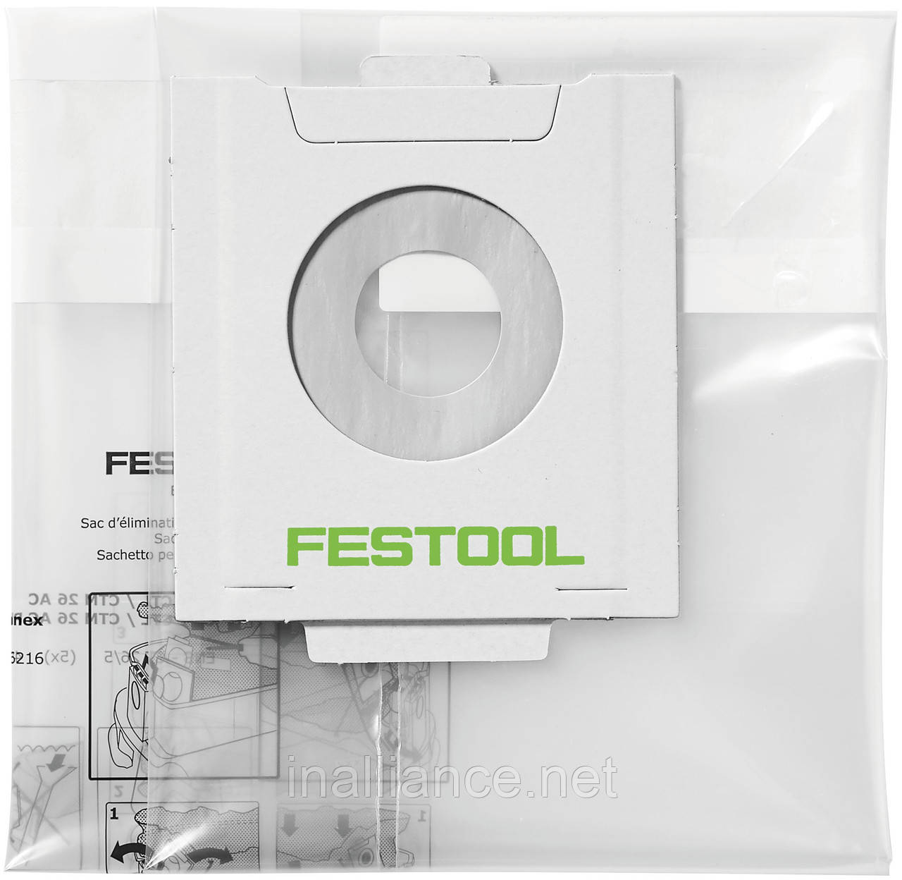 

Мешок для утилизации ENS-CT 36 AC/5 Festool 496215