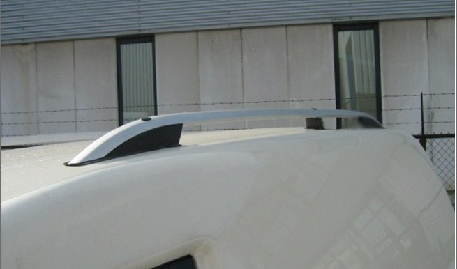 

Рейлинги Fiat Scudo 2007-2015 Crown (тип skyport), сплошный алюминий, цвет "Серый мат"