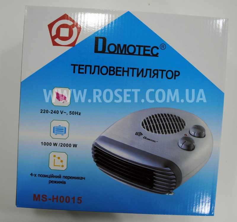 

Тепловентилятор бытовой - Domotec MS-H0015