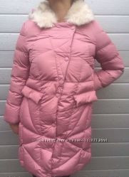 Пуховик розовый зимнее пальто для девочки рост 164, GRACE 60432