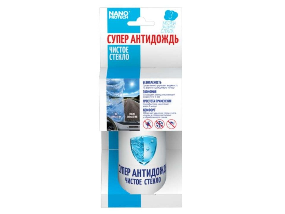 

Купить гидрофобное средство Nanoprotech для авто