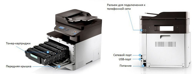 БФП Samsung CLX-3305W (CLX-6260FR / XEV) БФП Samsung CLX-3305W (CLX-6260FR / XEV)