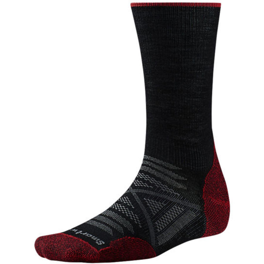 

Термоноски Smartwool Men's PhD Outdoor Light Crew Socks, Черный