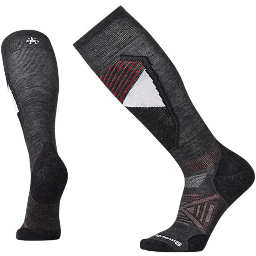 

Термоноски Smartwool Men's PhD Ski Light Pattern Socks 2016, Серый