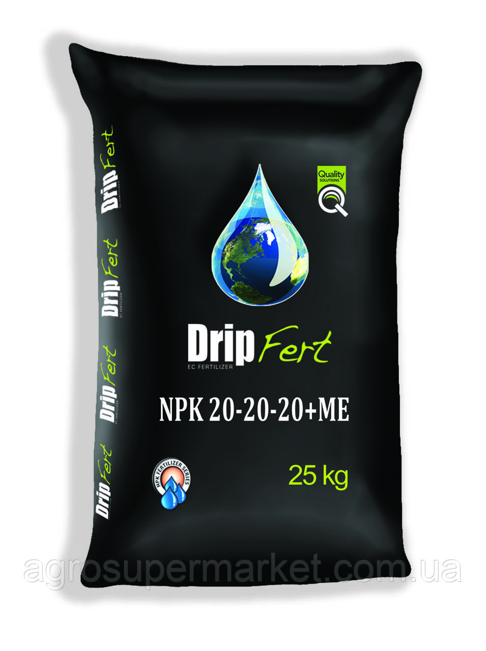 Универсальное водорастворимое удобрение  DripFert™ 20-20-20+МЭ