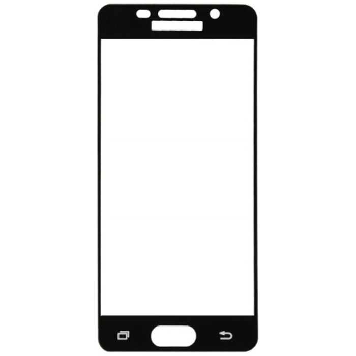Стекло экрана Samsung A510F Galaxy A5 (2016) чёрное