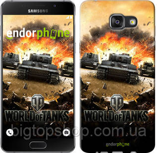 

Чехол на Samsung Galaxy A7 (2016) A710F World of tanks v1 "834u-121", Коричневый