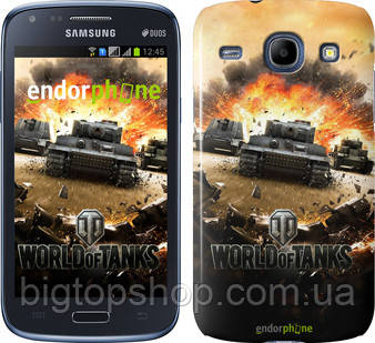 

Чехол на Samsung Galaxy Core Plus G3500 World of tanks v1 "834u-359", Коричневый