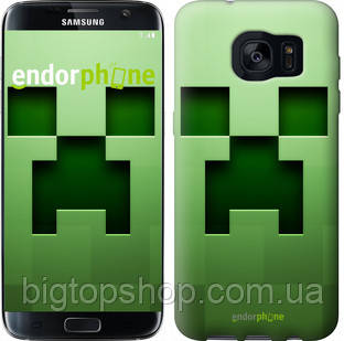 

Чехол на Samsung Galaxy S7 Edge G935F Minecraft 2 "774c-257", Зелёный