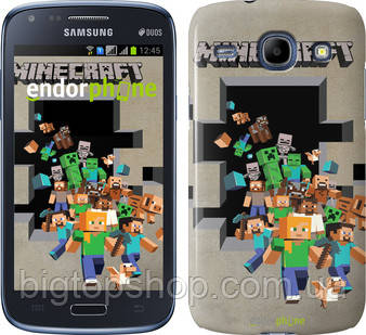 

Чехол на Samsung Galaxy Core Plus G3500 Minecraft 6 "3330u-359", Серый