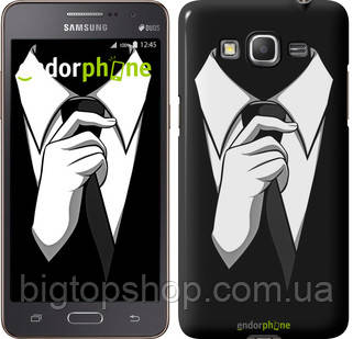 

Чехол на Samsung Galaxy Grand Prime VE G531H Галстук "2975c-212", Черный