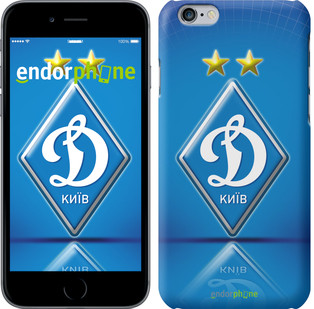 

Чехол на iPhone 6 Динамо-Киев "309c-45", Синий