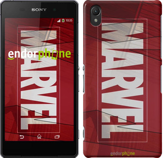 

Чехол на Sony Xperia Z2 D6502/D6503 Marvel "2752c-43", Красный