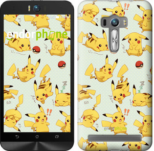 

Чехол на Asus ZenFone Selfie ZD551KL Pikachu pokemon go "3769c-116"