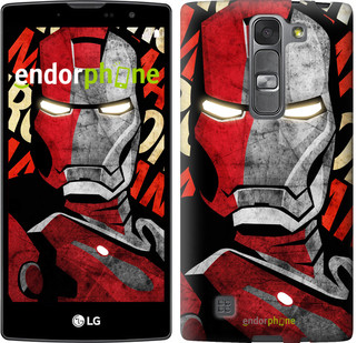 

Чехол на LG G4s H734 Iron Man "2764c-389", Красный