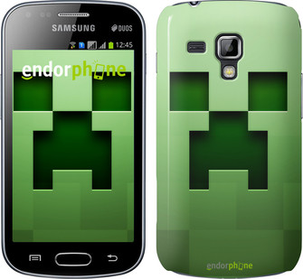 

Чехол на Samsung Galaxy S Duos s7562 Minecraft 2 "774c-84", Зеленый