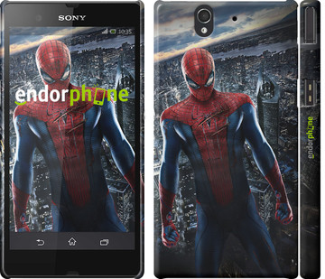 

Чехол на Sony Xperia Z3 Compact D5803 Новый Человек-Паук "3042c-277", Черный