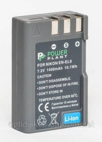 

Аккумулятор PowerPlant EN-EL9 (Nikon) Li-ion battery