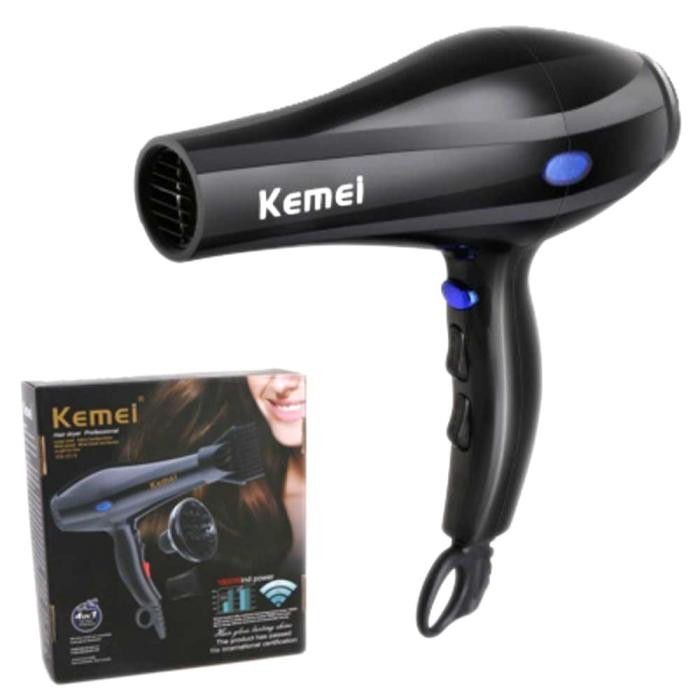 Фен для волос профессиональный и домашний KEMEI KM-3319 1800W 