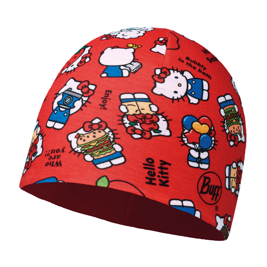 

Шапка Buff Child Microfiber & Polar Hat Hello Kitty Foodie Red, Красный